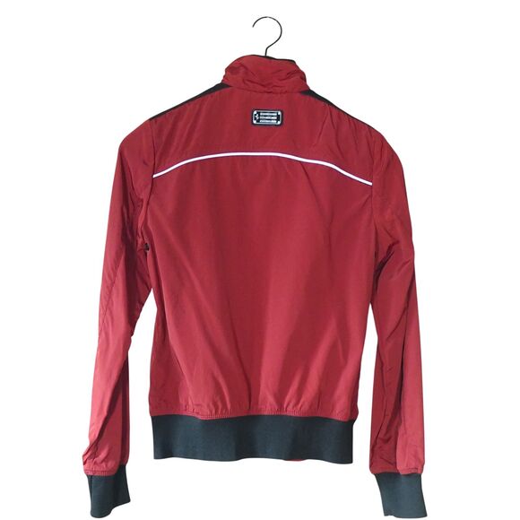 Vintage Y2K Ferrari Women Track Lightweight Jacket Size XS Red - Picture 2 of 13